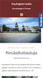 Mobile Screenshot of lukio.kauhajoki.fi